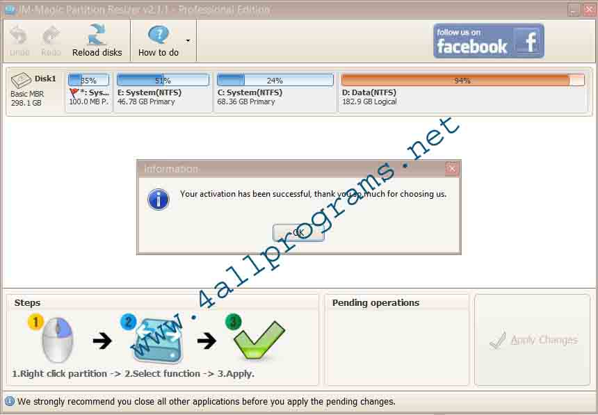 IM-Magic Partition Resizer Pro 6.9 / WinPE for android download